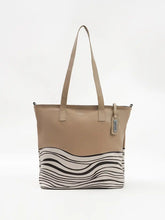 Bondi Waves Tote Bag | Beige
