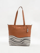 Bondi Waves Tote Bag | Brown