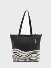 Bondi Waves Tote Bag | Black