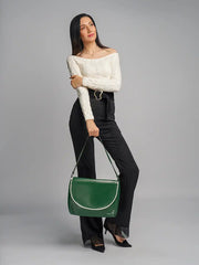 Jia Flap Bag | Green