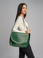 Jia Flap Bag | Green