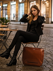 Solis Tote Bag | Brown