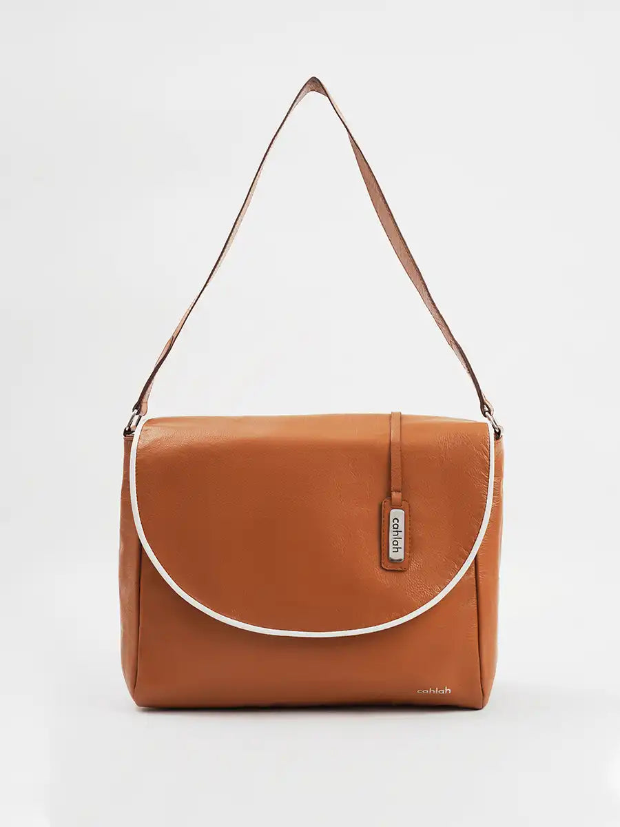 Jia Flap Bag | Brown