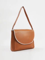 Jia Flap Bag | Brown