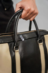 Invictus Laptop Bag | Black & Brown