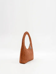 Nova Woven Handbag | Brown