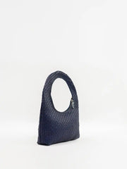 Nova Woven Handbag | Navy