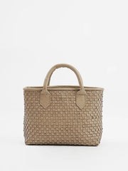 Serene Woven Handbag | Beige