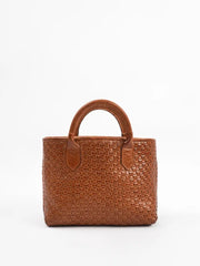 Serene Woven Handbag | Brown
