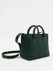 Serene Woven Handbag | Green