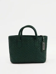 Serene Woven Handbag | Green