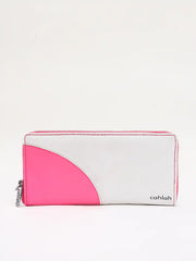 Serra Women’s Wallet | Pink & White