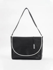 Jia Flap Bag | Black