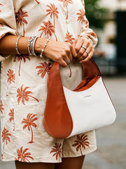 Celeste Hobo Handbag | Brown